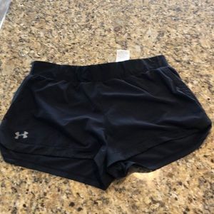 Underarmour black shorts size Large